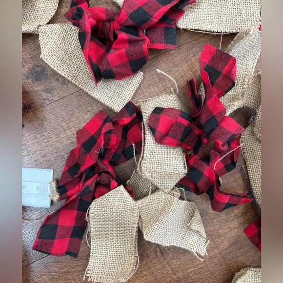 NWT rustic Christmas garland 2 sets 72” each - Picture 4 of 4